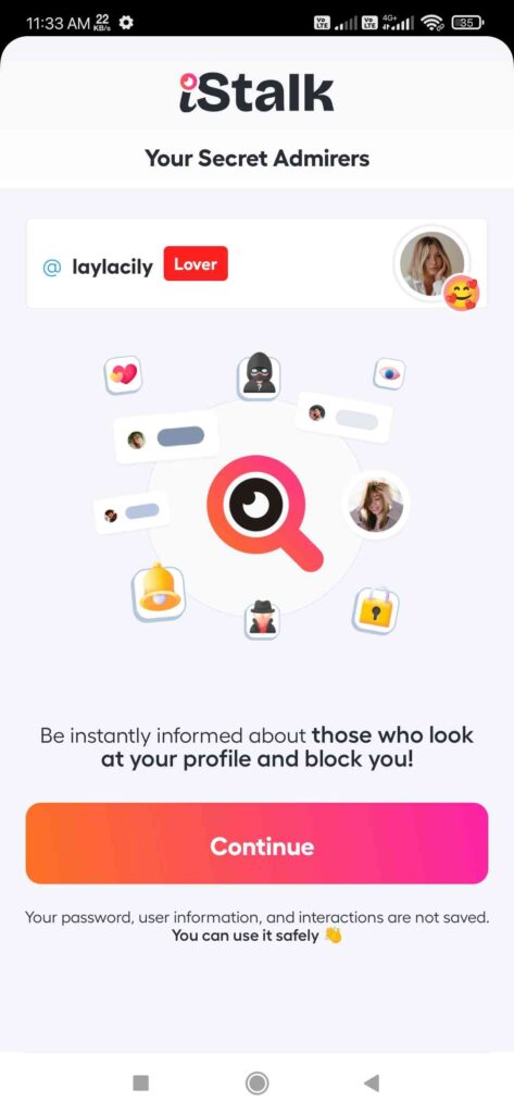 iStalk Apk Slide Image 03
